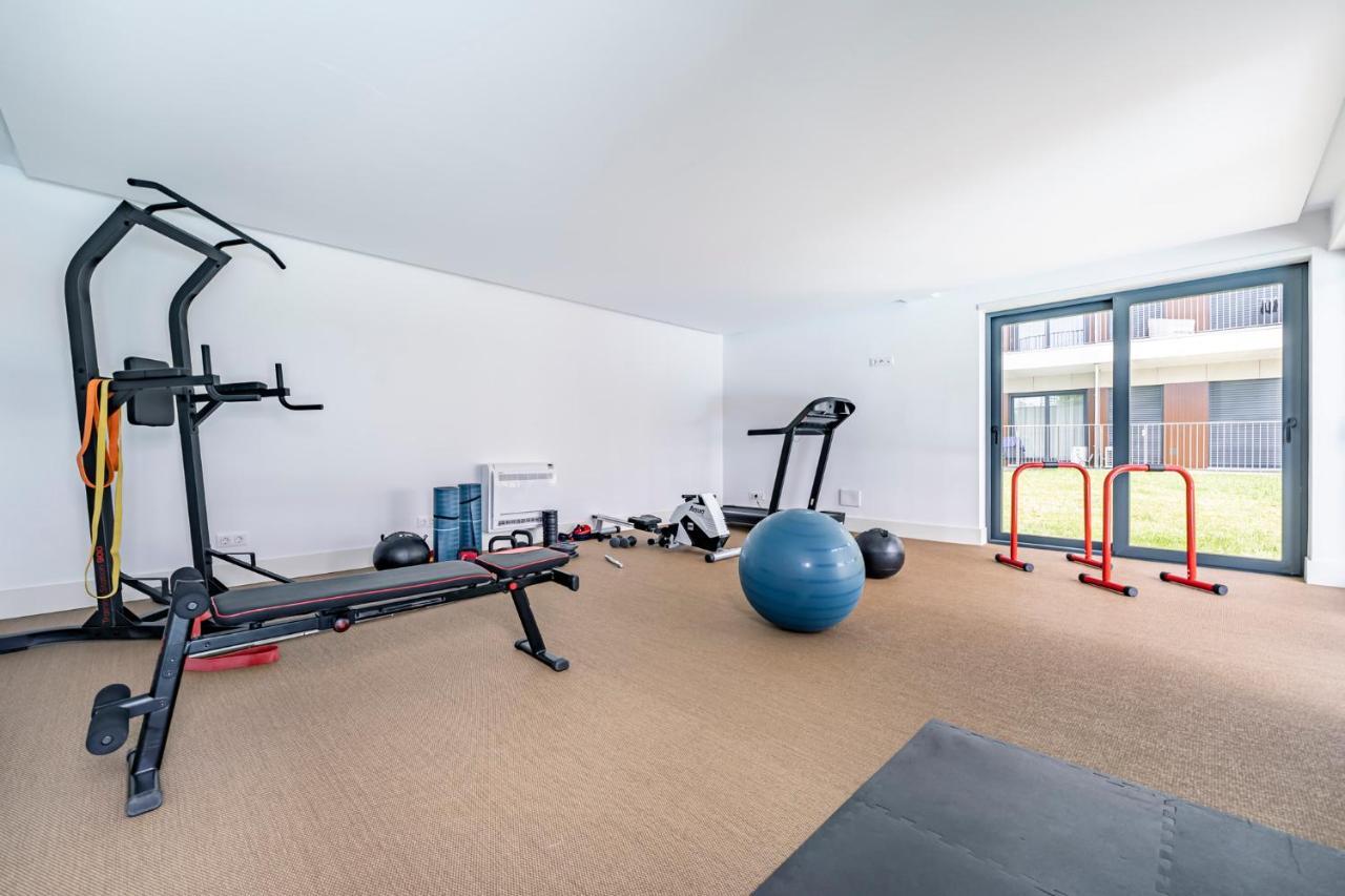 Appartamento Antas Park Flat With Pool OOporto Esterno foto